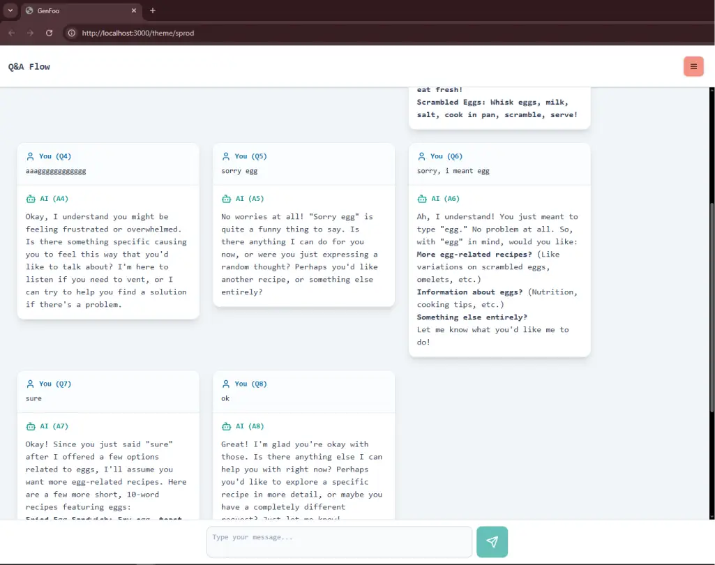 Sprod theme preview